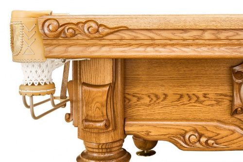 Бильярдный стол для снукера "Адмирал" (12 футов, дуб, сланец 45мм)