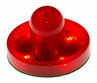 Бита для аэрохоккея LED «Atomic Top Shelf / Lumen-X Laser» D96 мм, красная